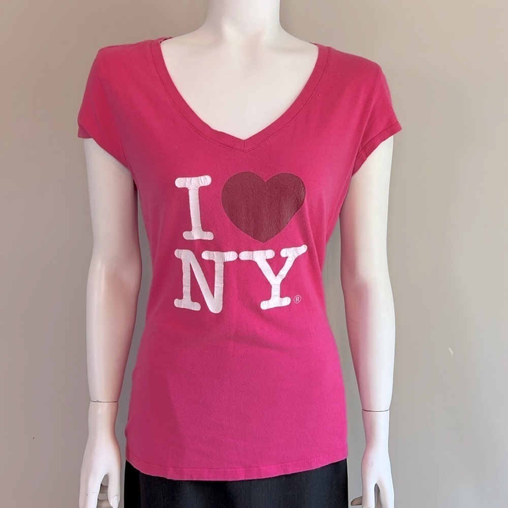 Reserved Vintage New York Graphic Summer Top